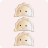 Pierogi Mascot 3PCS