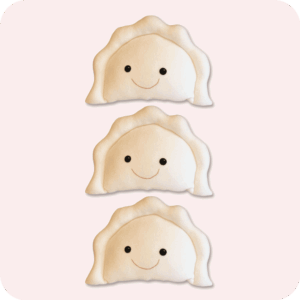 Pierogi Mascot 3PCS