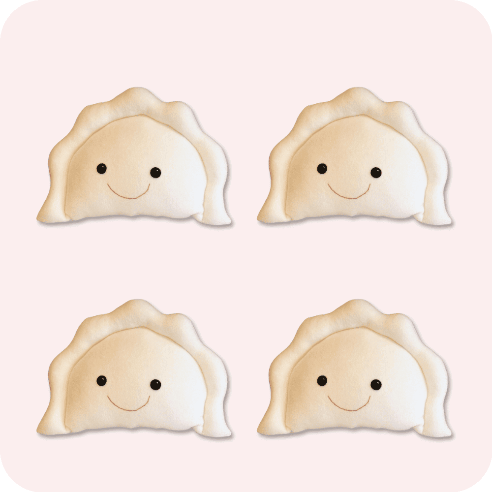 Pierogi Mascot 4PCS Pierogi Mascot 4PCS